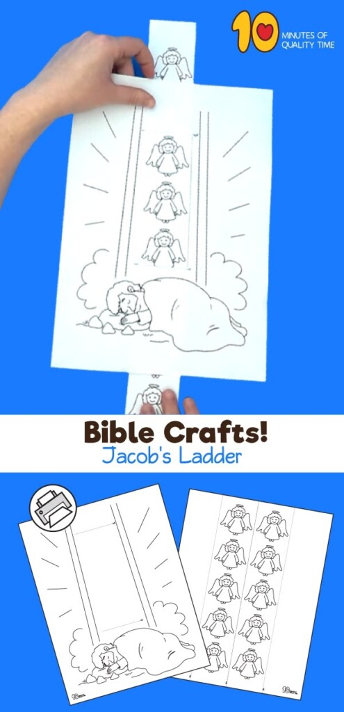 Jacob 39 s Ladder Craft Printable