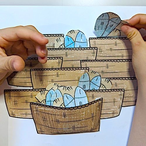 Jesus Feeds 5000 Easy Bible Crafts For Kids