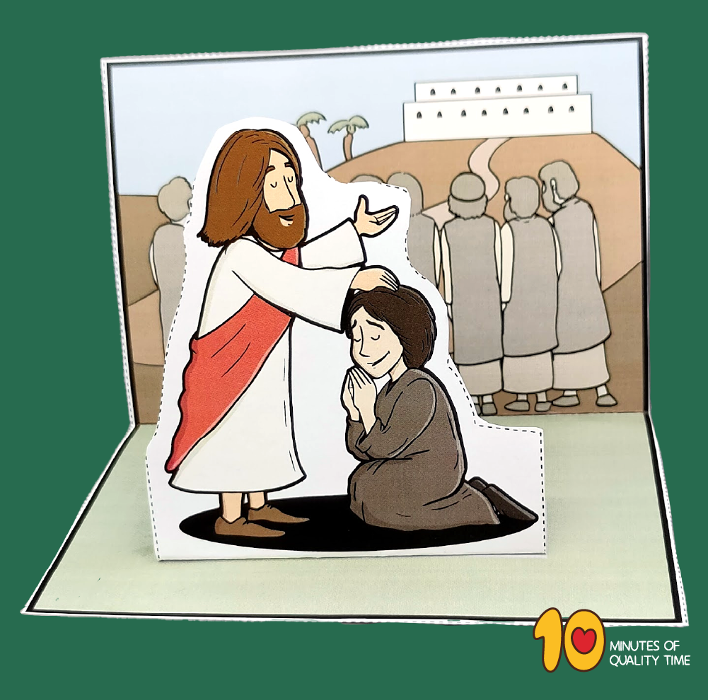 Jesus Heals The Ten Lepers Craft 10 Minutes Of Quality Time