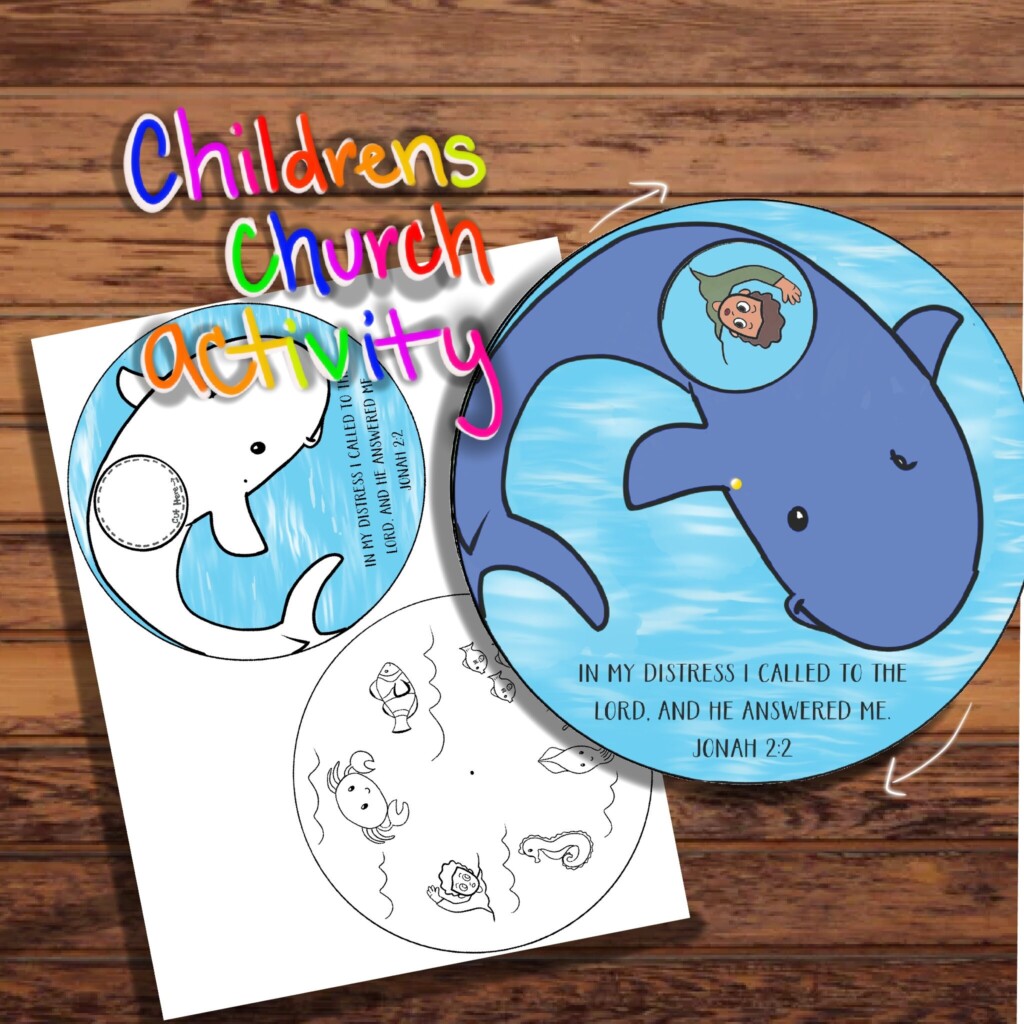 Jonah And The Whale Craft