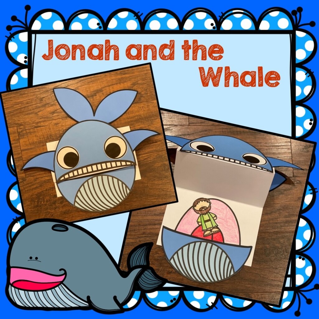 Jonah And The Whale Printable Story