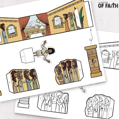 Joseph Forgives His Brothers Easy Bible Crafts For Kids
