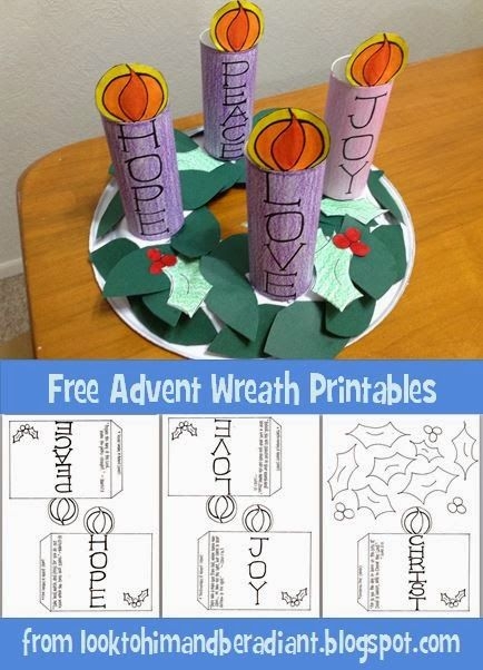 Kids Advent Wreath Free Printables Artofit