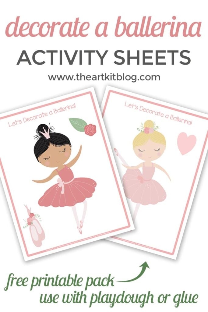 Let 39 s Decorate A Ballerina Free Printable Pack The Art Kit