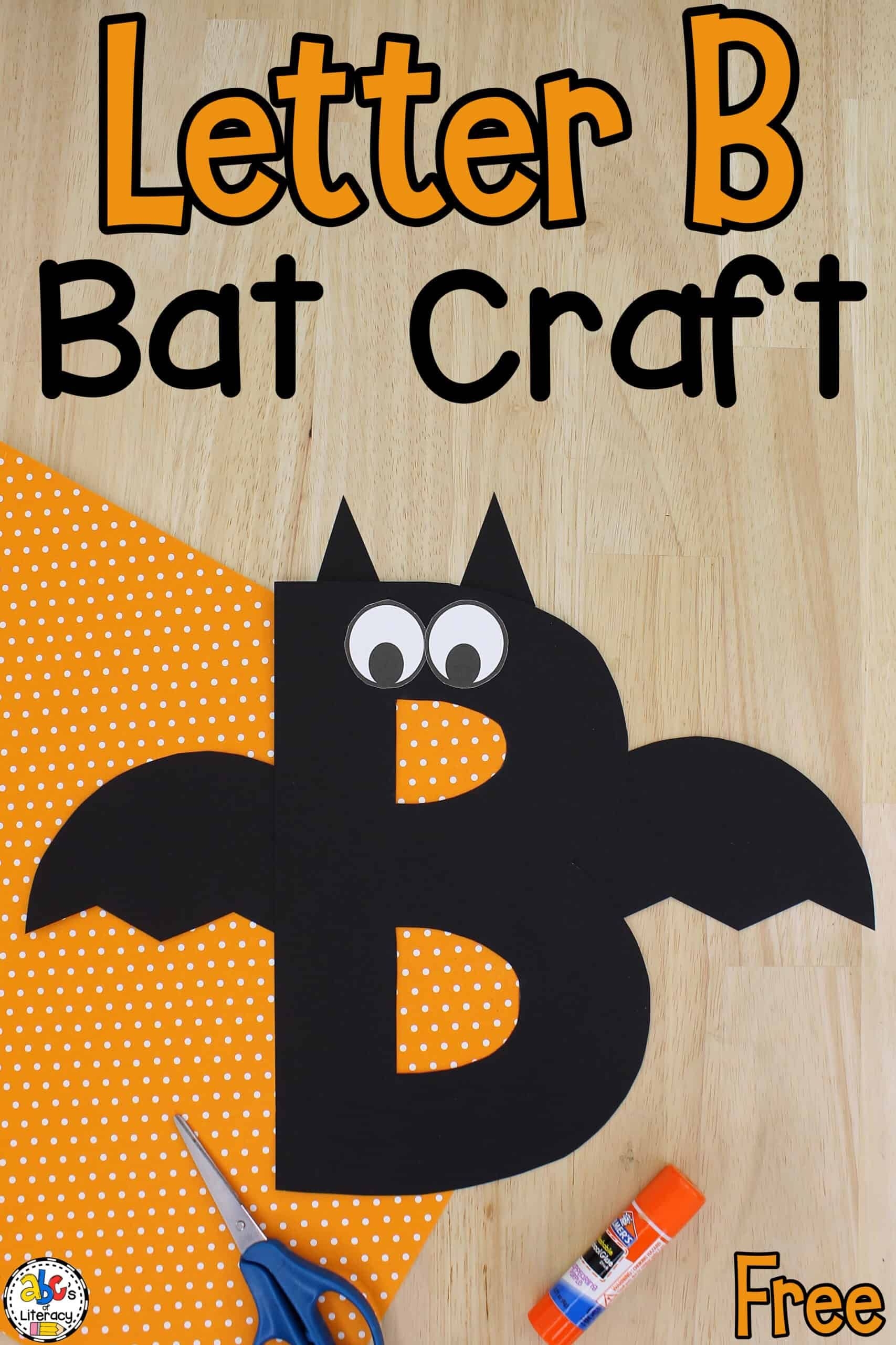 Letter B Bat Craft Artofit