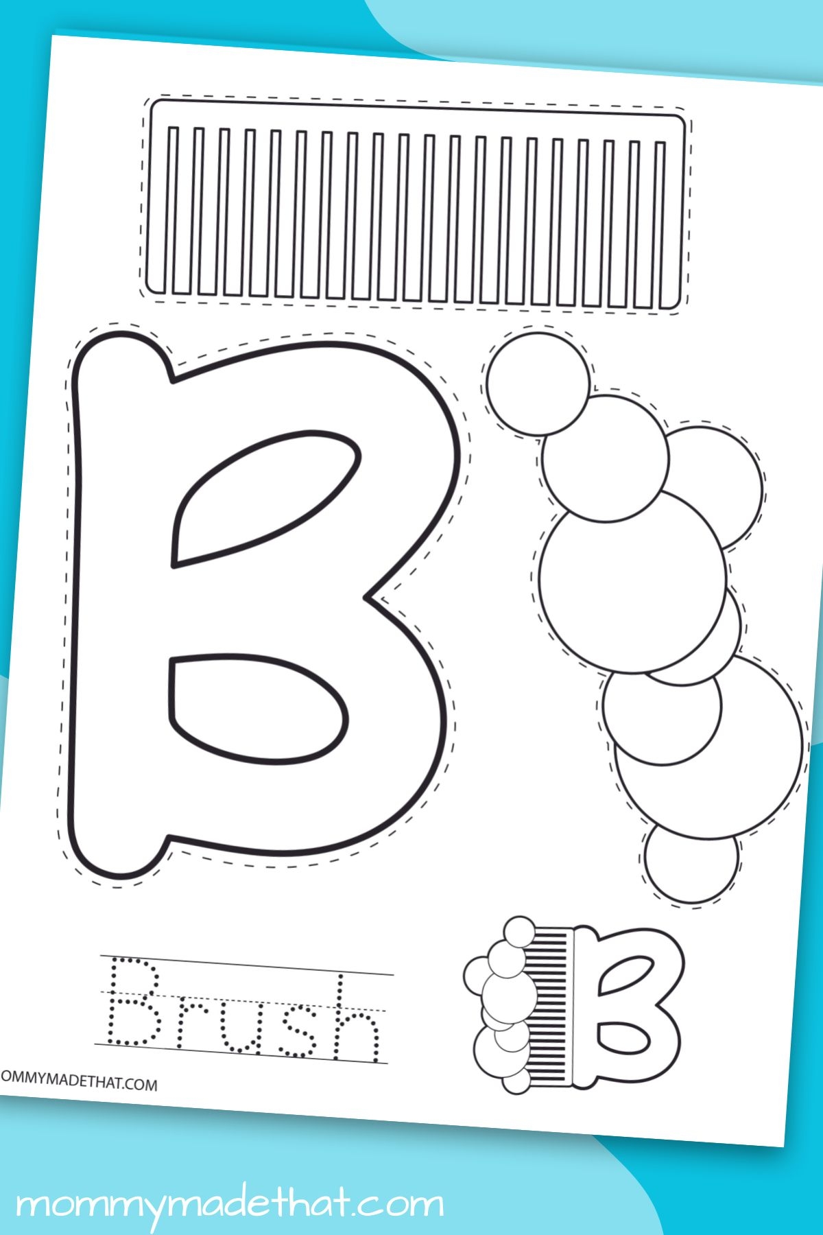 Letter B Craft Free Printable Free Printable Templates