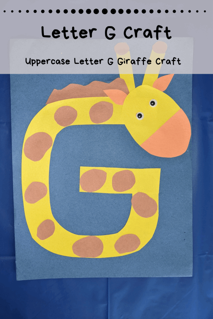 Letter G Craft Printable