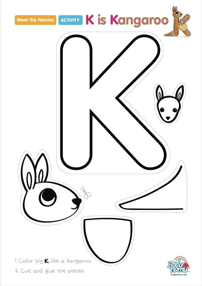 Letter K Crafts Preschool Letter Crafts Alphabet Crafts Preschool