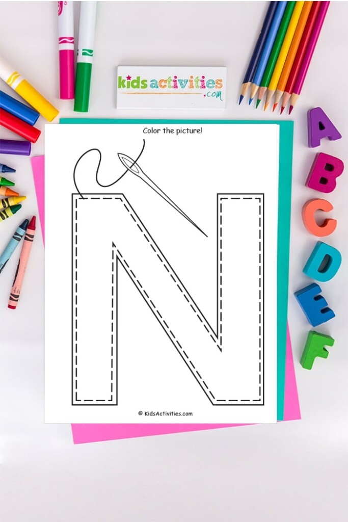 Letter N Craft Printable