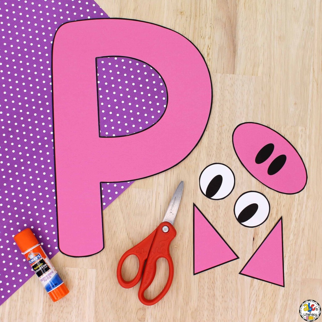 Letter P Craft Printable Printable And Enjoyable Learning