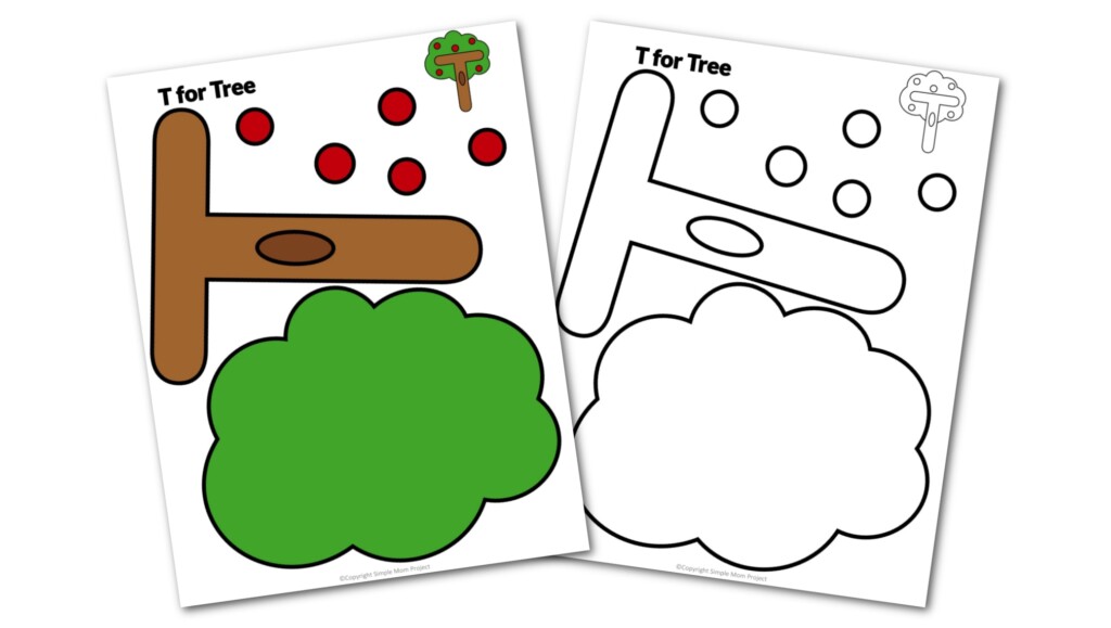 Letter T Craft Printable Riset