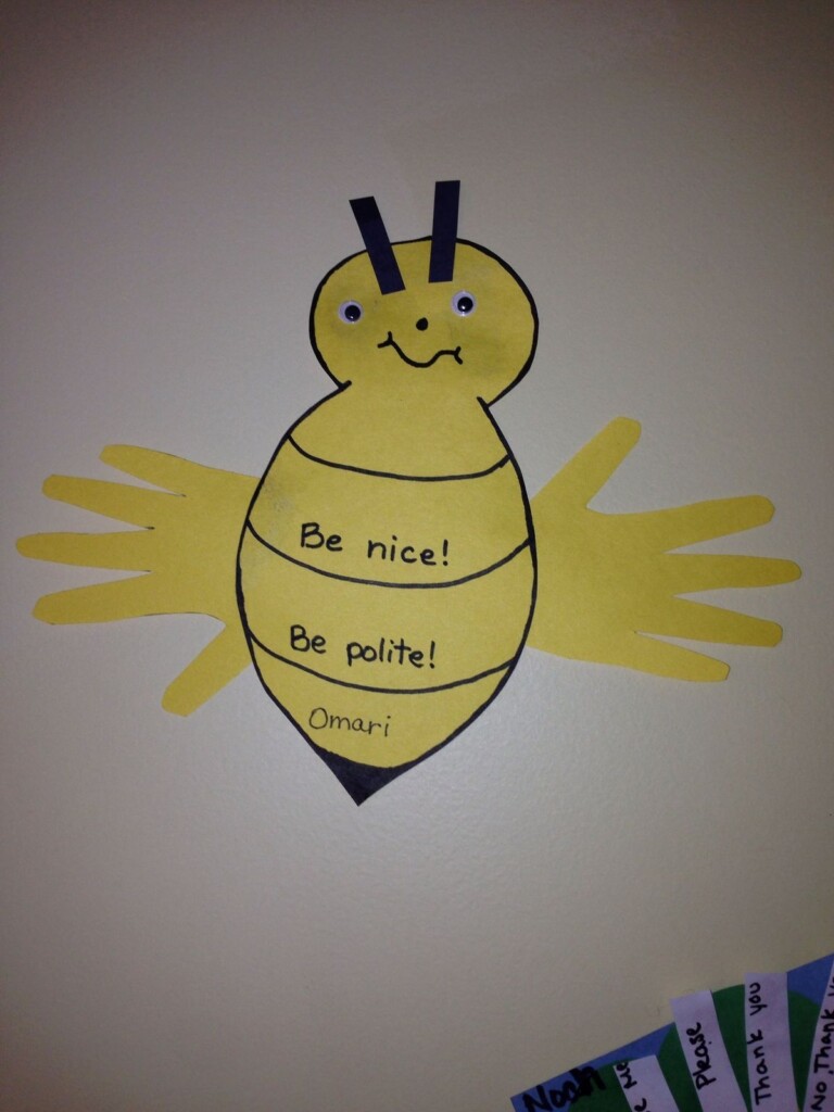 Manners Preschool Preschool Crafts Fall Preschool Art