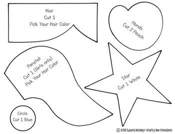 Memorial Day Craft American Symbols Activity Patriotic Holiday 