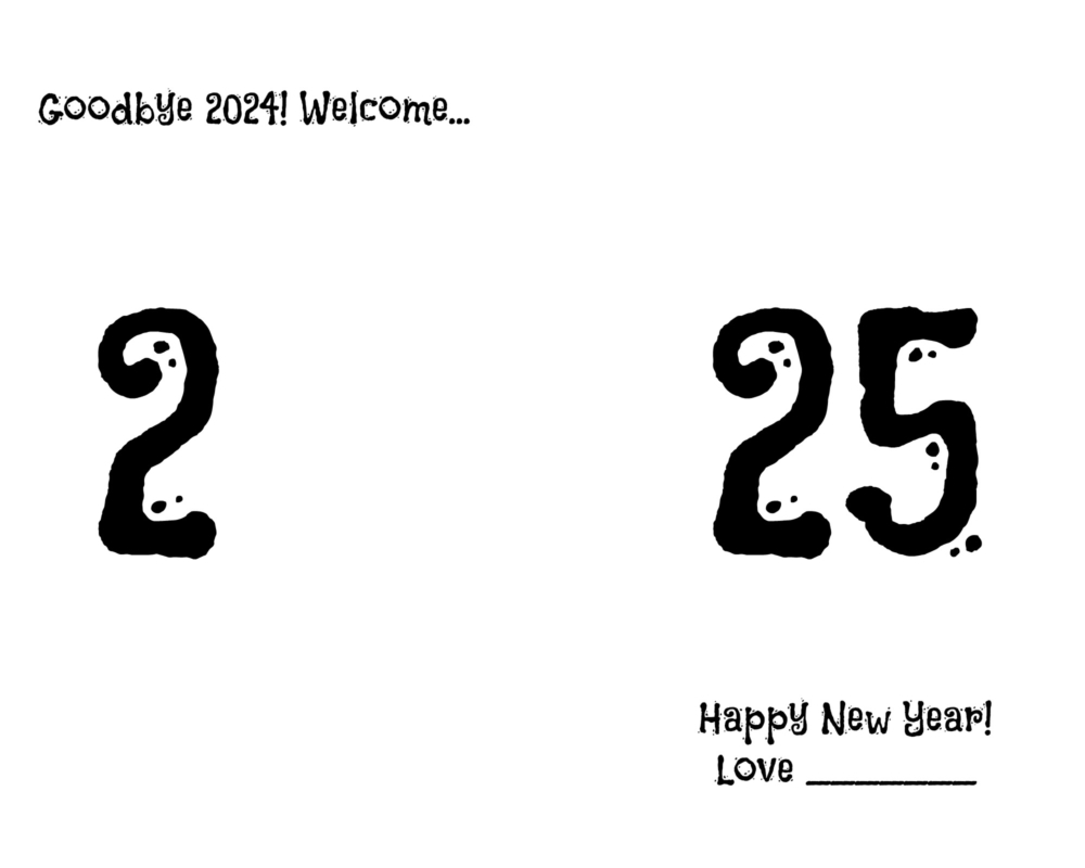 New Year Keepsake Printable From Glued To My Crafts