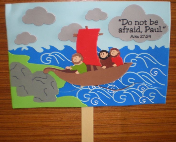 Paul Is Shipwrecked Bible School Crafts Sunday School Crafts School 