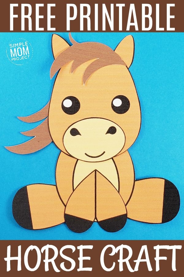Pin On Horse Crafts For Kids