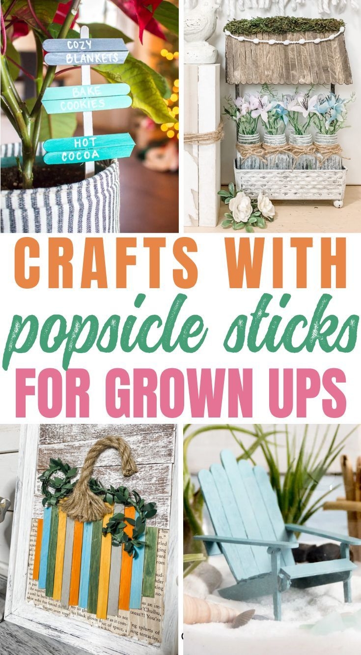 Popsicle Stick Crafts For Adults Popsicle Stick Crafts House