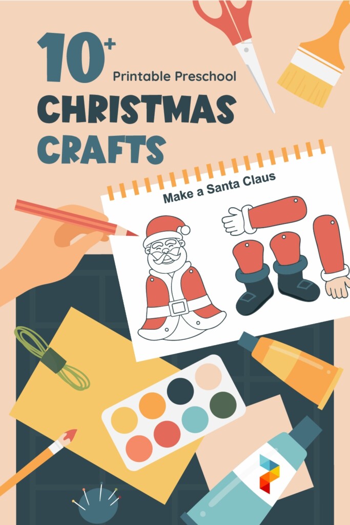 Preschool Christmas Crafts 14 Free PDF Printables Printablee