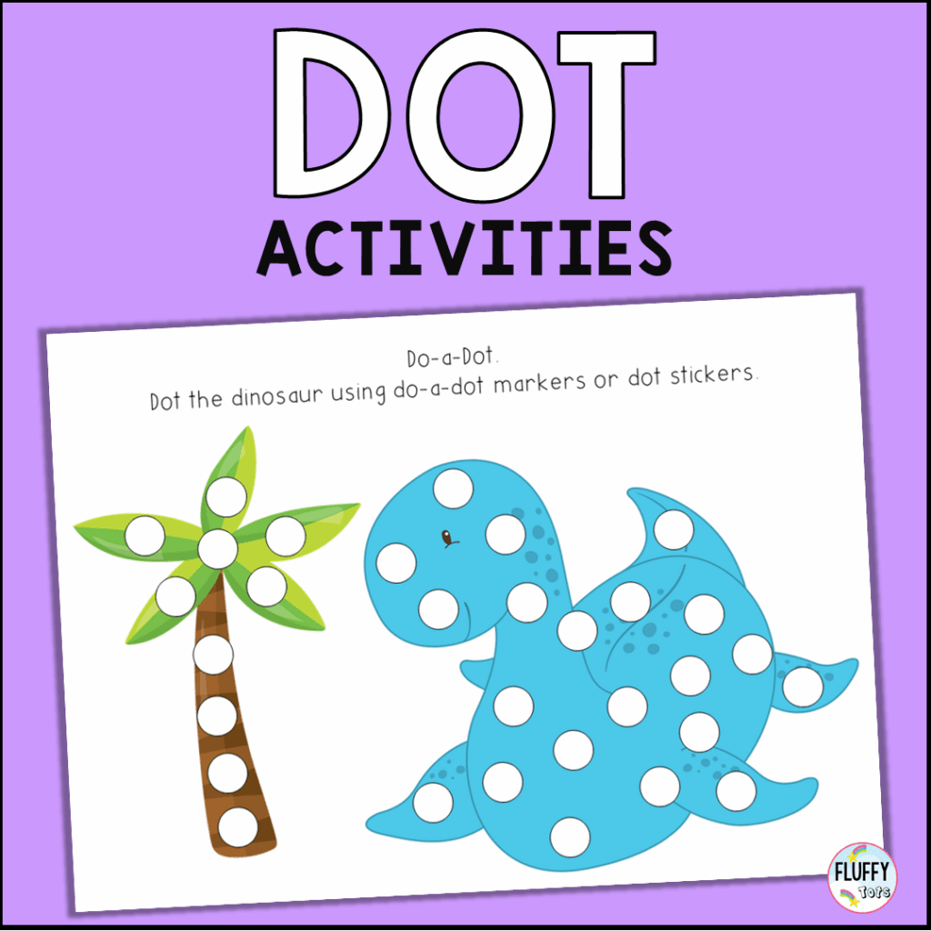 Preschool Printables Activities FluffyTots