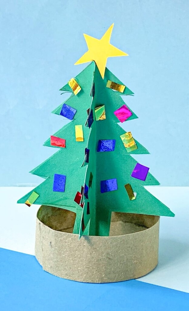 Printable 3d Paper Christmas Trees