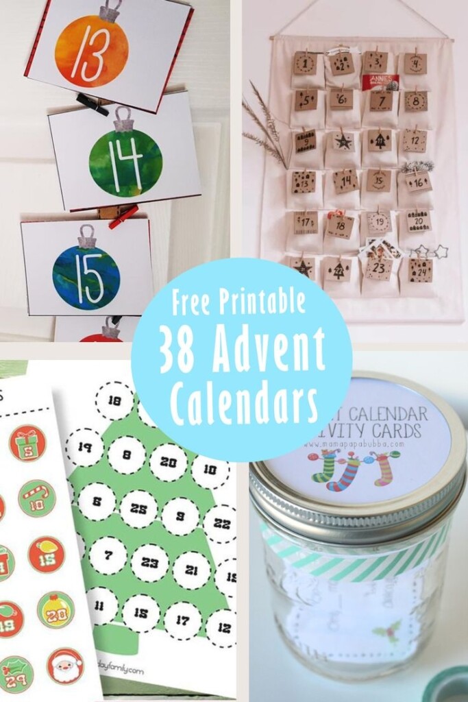 Printable Advent Calendars 2024 38 Templates Ideas And Activities