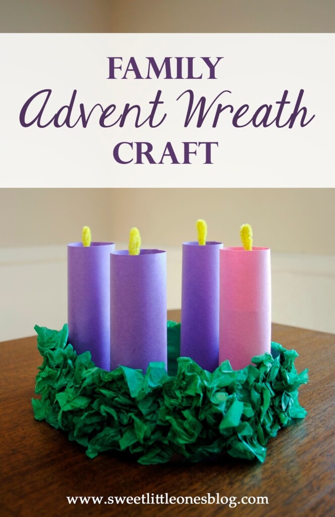 Printable Advent Wreath Craft