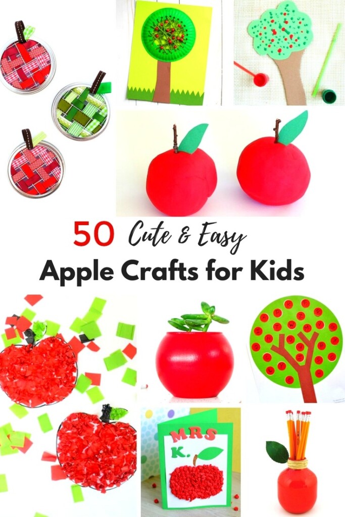 Printable Apple Preschool Craft