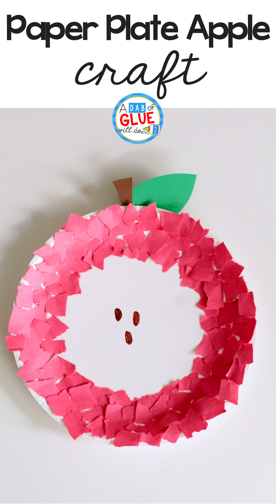 Printable Apple Preschool Craft