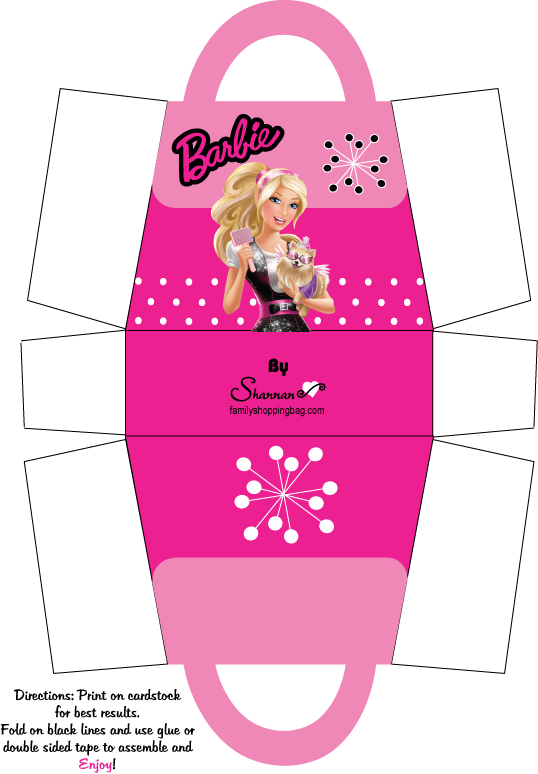 Printable Barbie Accessories