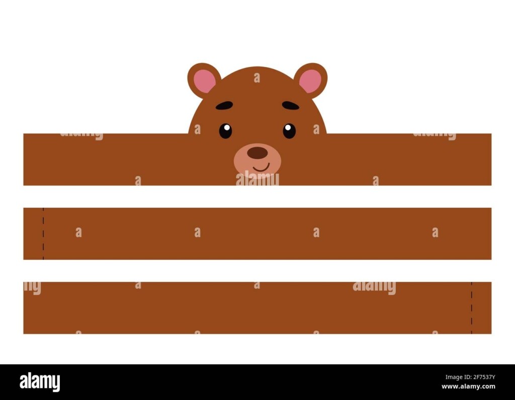 Printable Bear Ears Headband Template