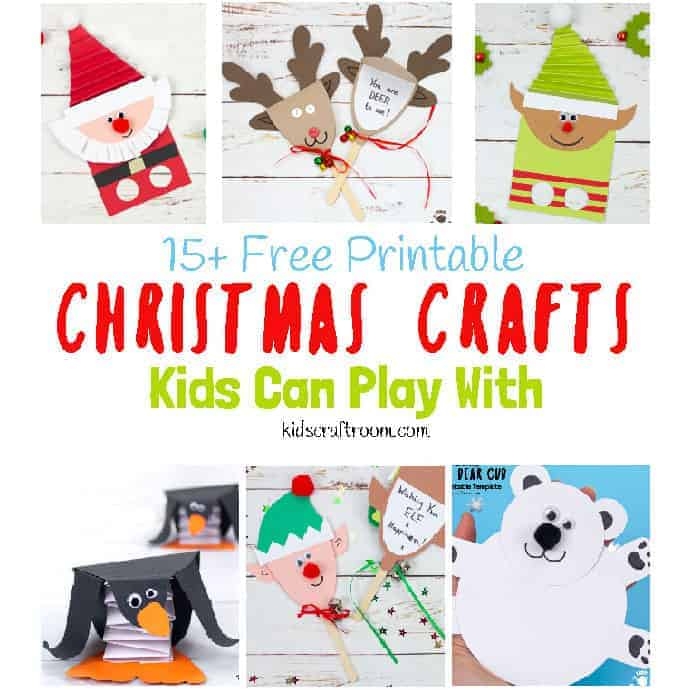 Printable Christmas Crafts For Kids