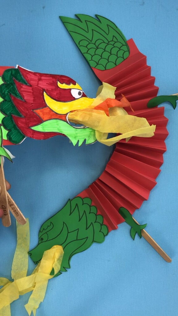 Printable Dragon Craft