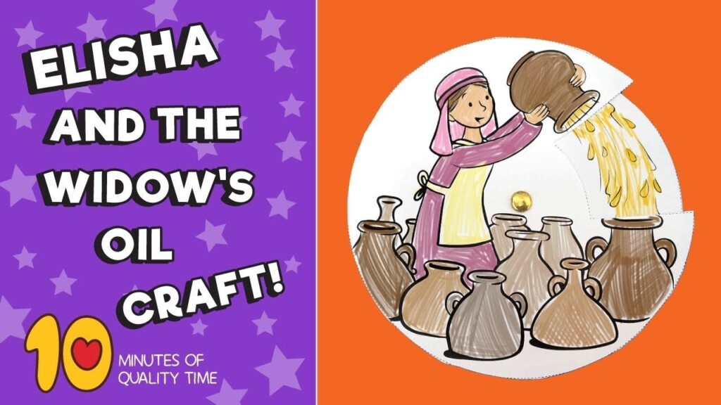 Printable Elisha And The Widow 39 s Oil Craft Printable Word Searches