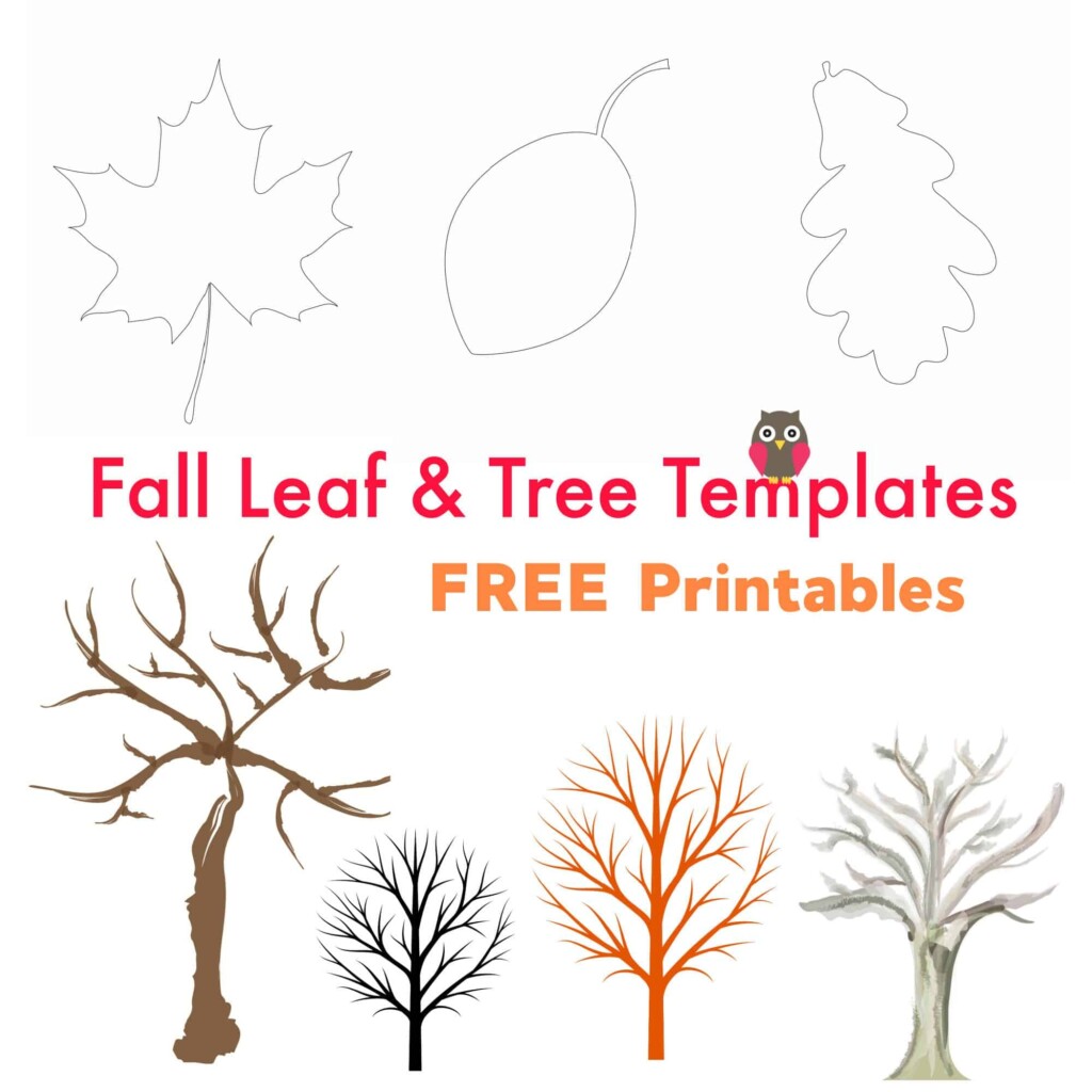 Printable Fall Tree Craft