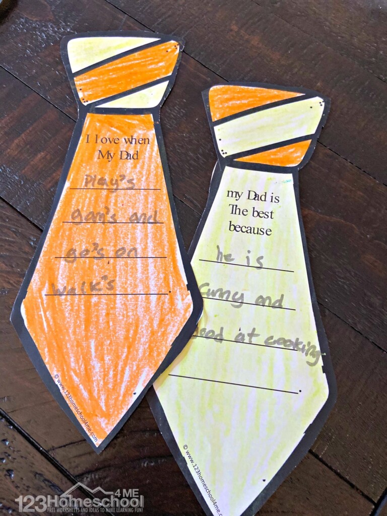 Printable Fathers Day Crafts
