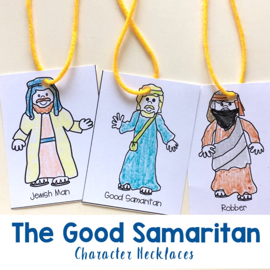 Printable Good Samaritan Craft