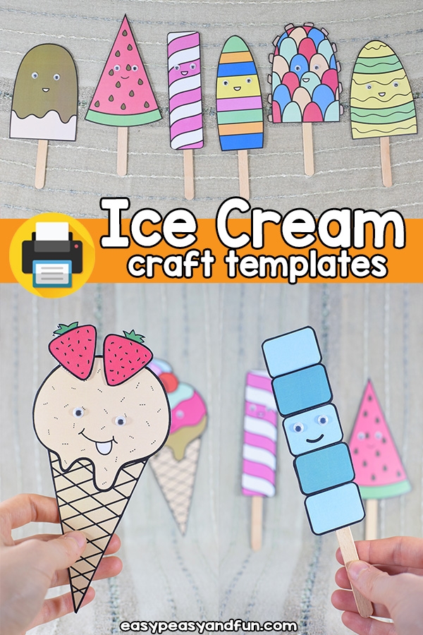 Printable Ice Cream Craft Easy Peasy And Fun Membership