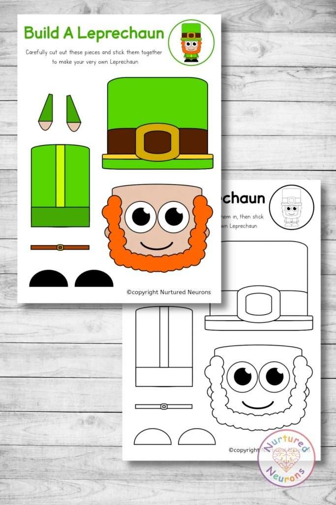 Printable Leprechaun Crafts