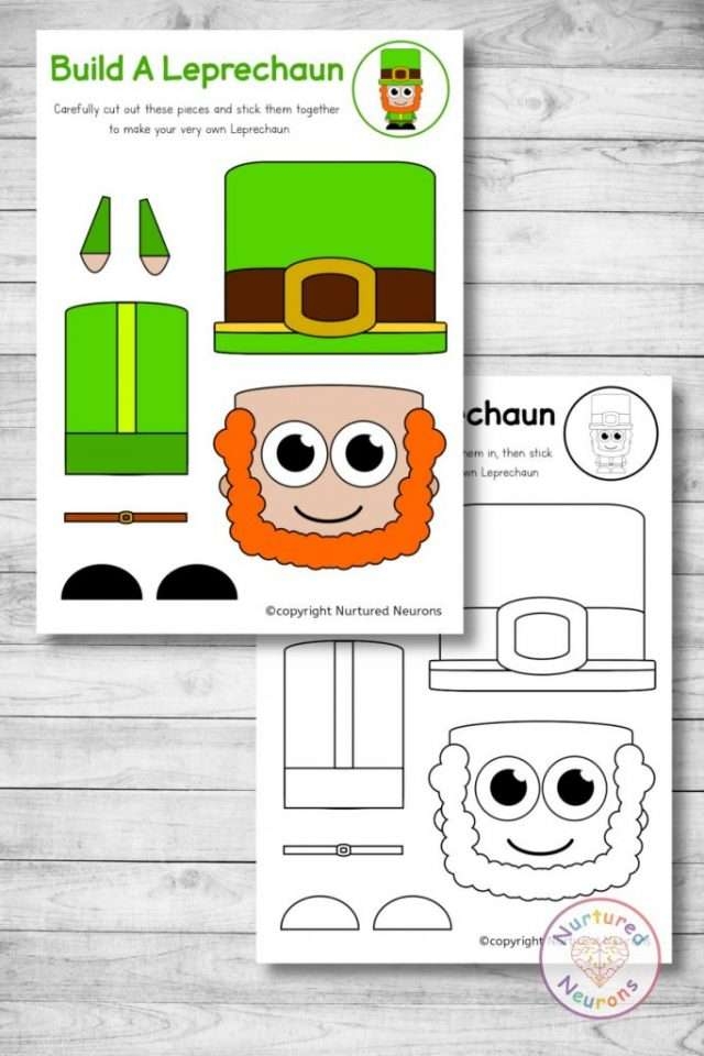 Printable Leprechaun Crafts