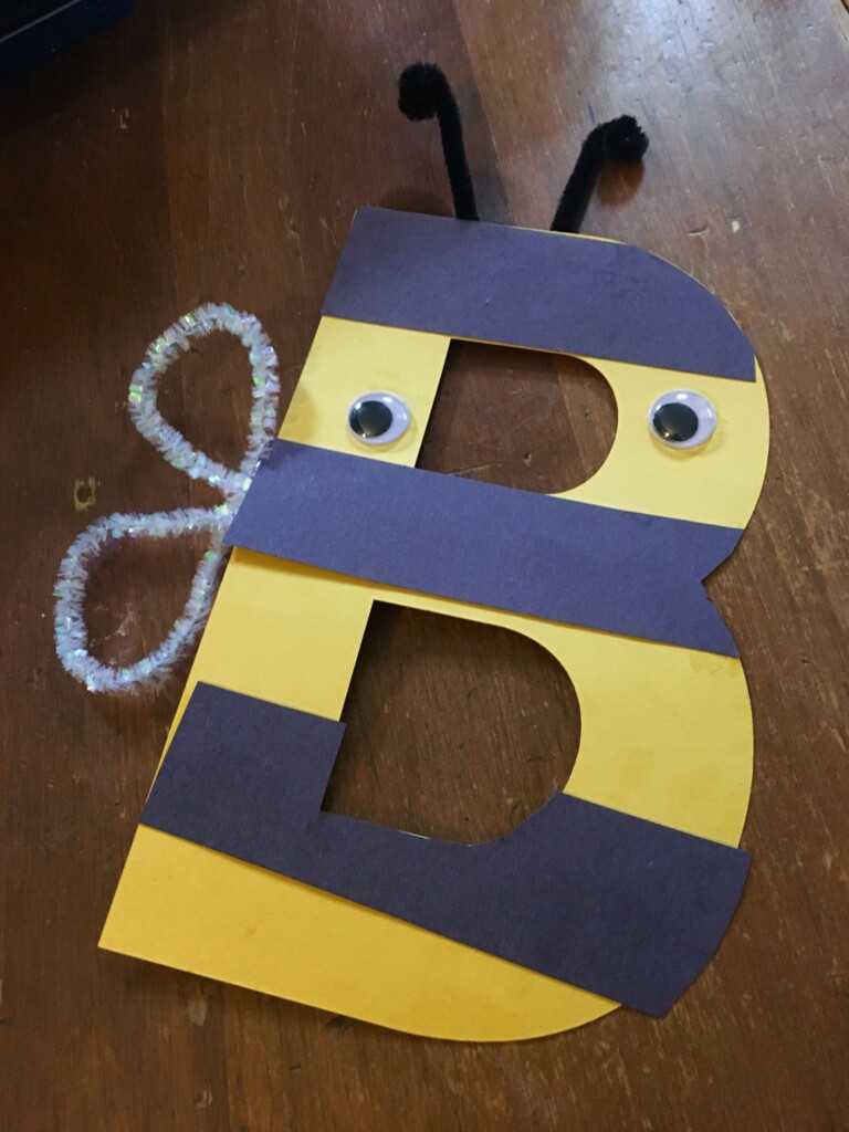 Printable Letter B Craft