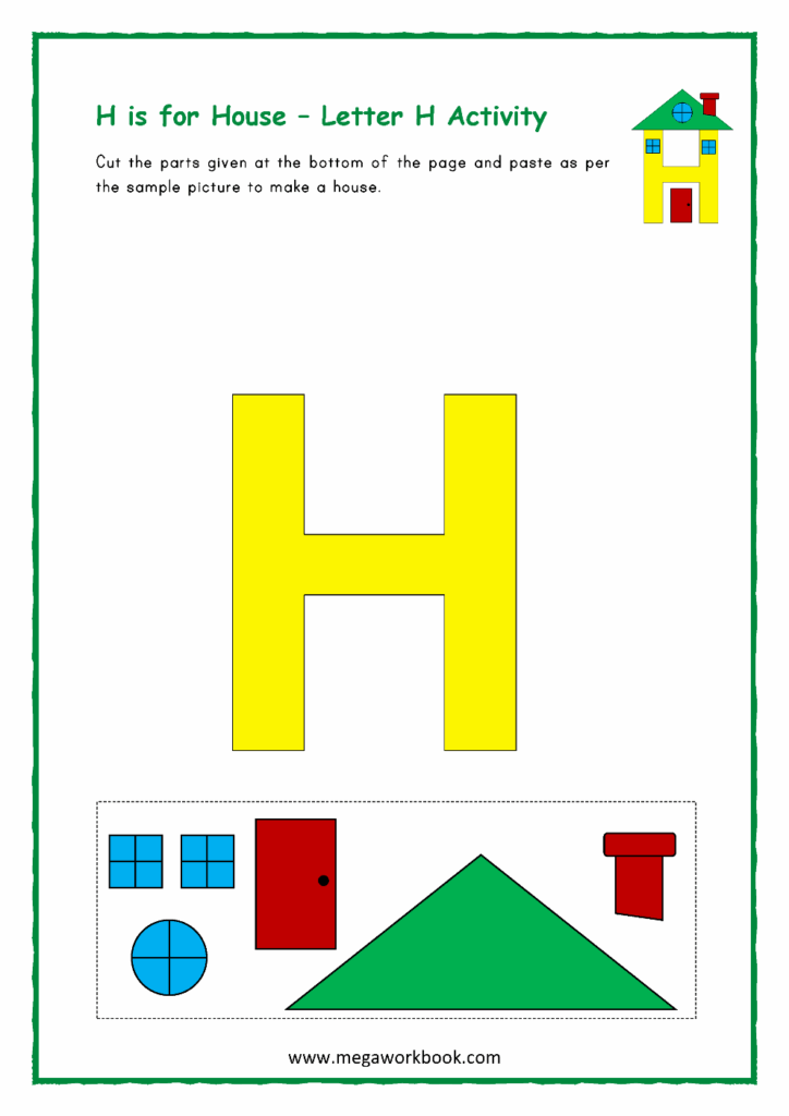 Printable Letter H Craft Printable Word Searches