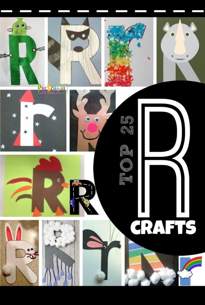 Printable Letter R Craft