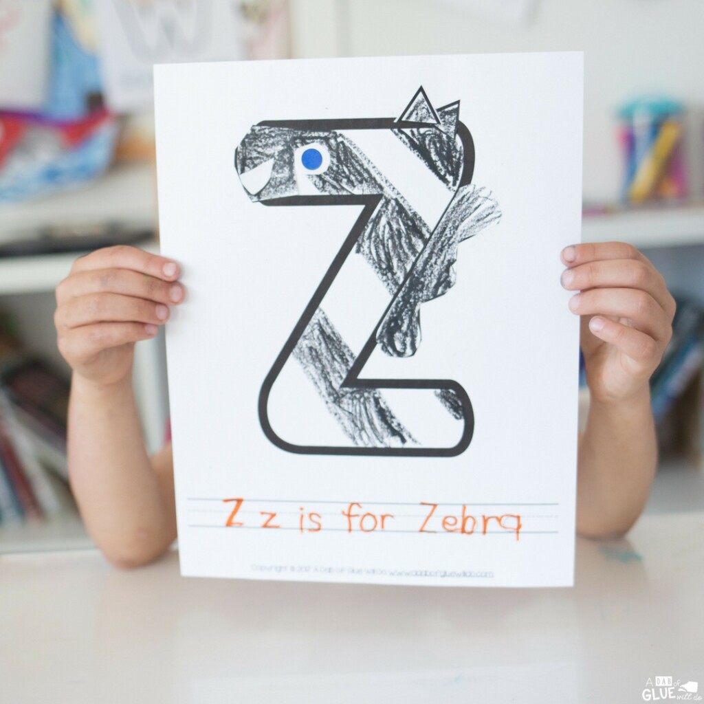 Printable Letter Z Crafts
