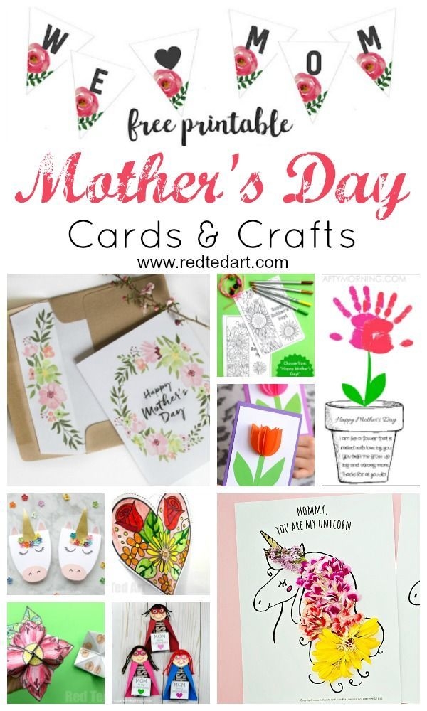 Printable Mothers Day Crafts