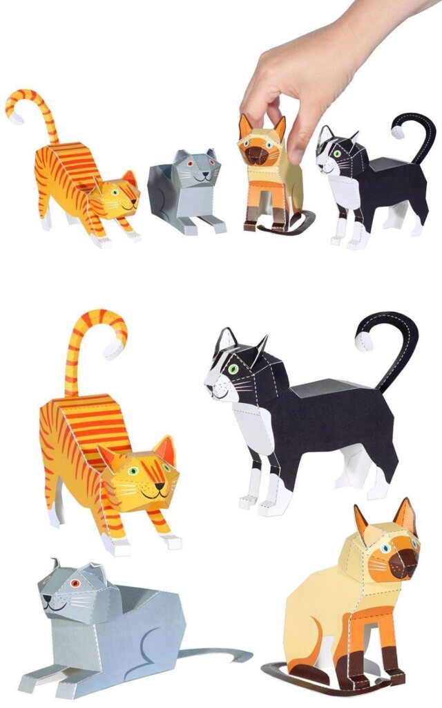Printable Papercraft Animals Printable Papercrafts Printable 