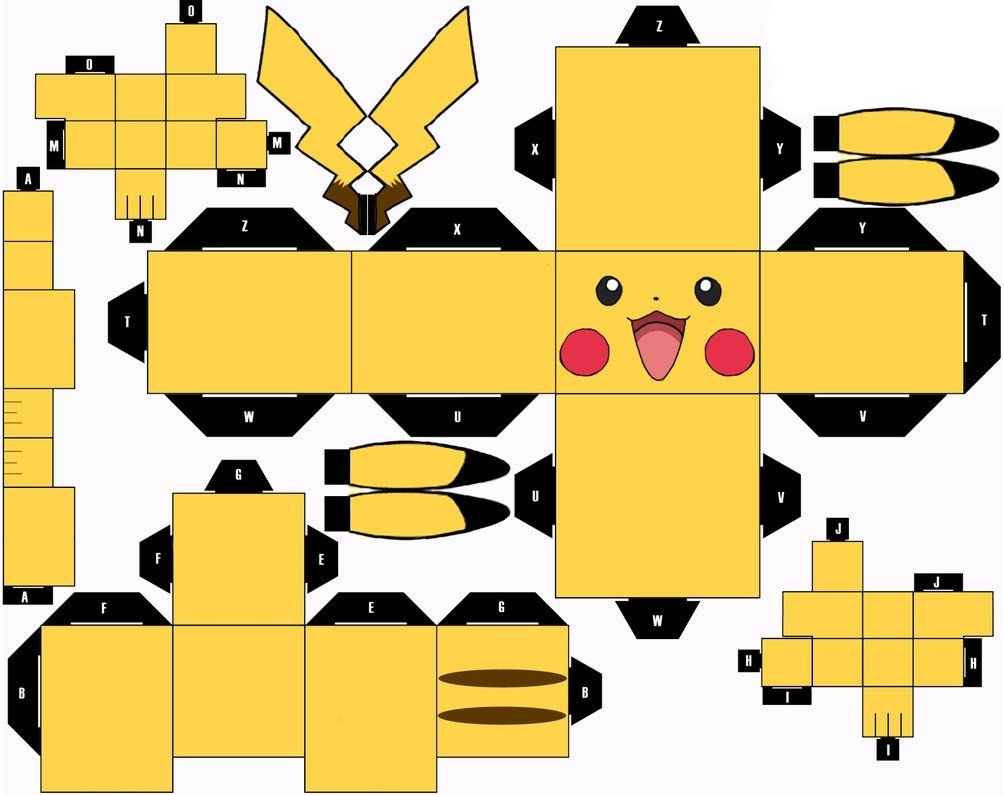 Printable Pokemon Papercraft Easy Printable Papercrafts Printable 