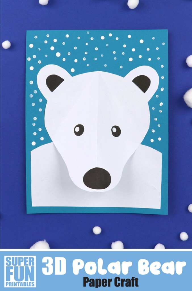 Printable Polar Bear Craft