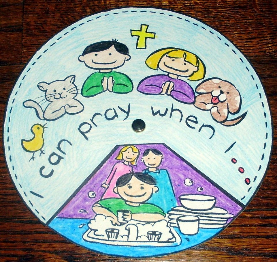 Printable Prayer Craft Activities