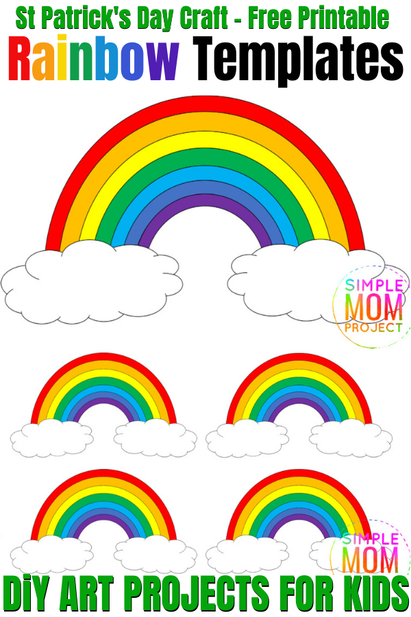 Printable Rainbow Craft