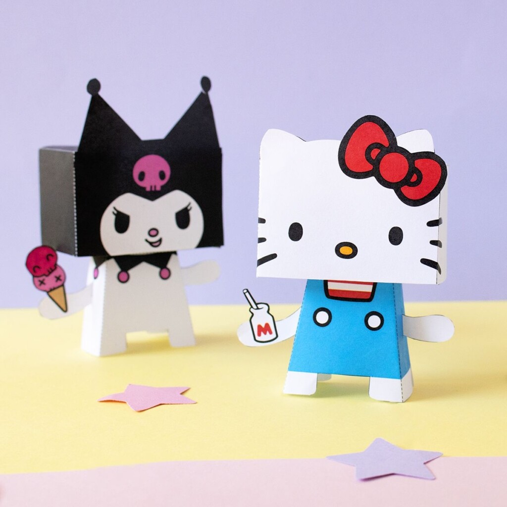 Printable Sanrio Paper Crafts Printable Word Searches
